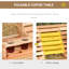 Balancelle de véranda en bois 3 places Outsunny-1327342686