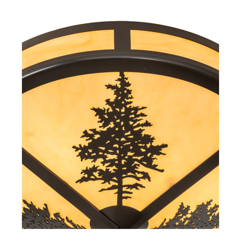 Tamarack 2 - Light Semi Flush Mount