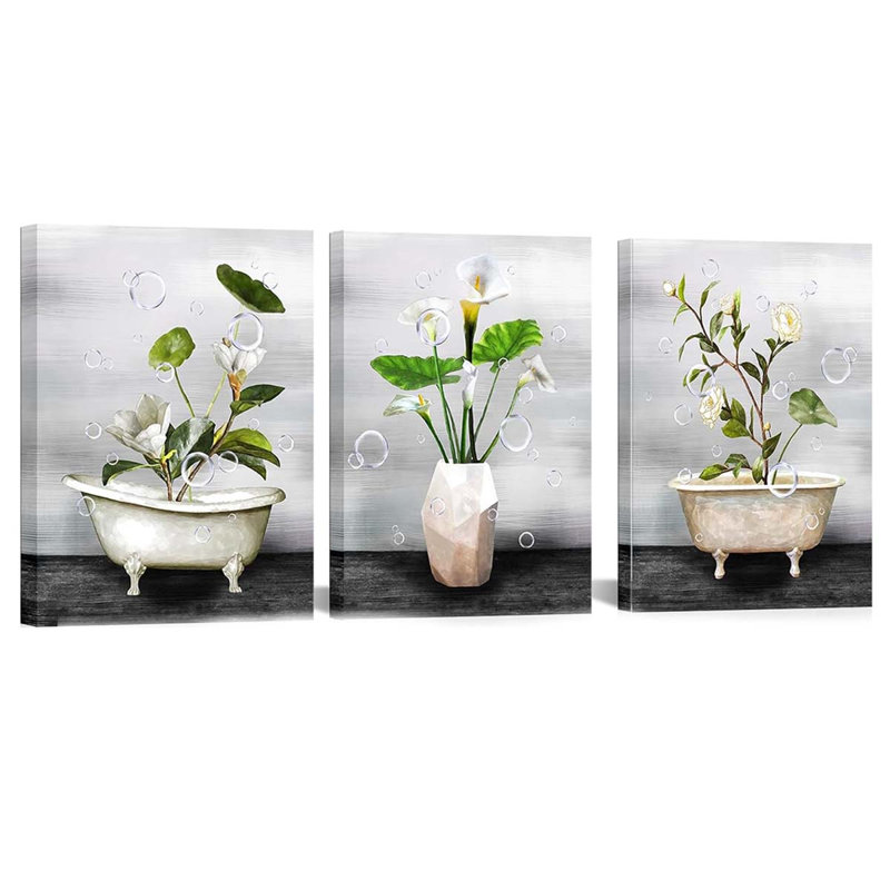 3 Piece Wrapped Canvas Print
