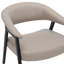 Chaise d'appoint moderne en similicuir et bois massif-731145265