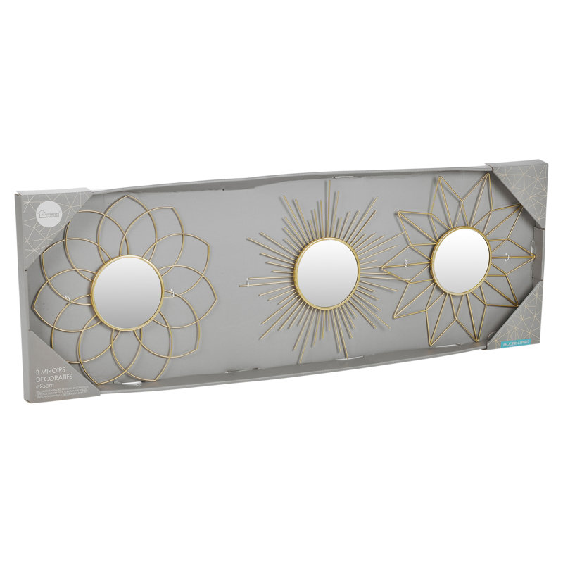 Faulkner Flat Mirror Set