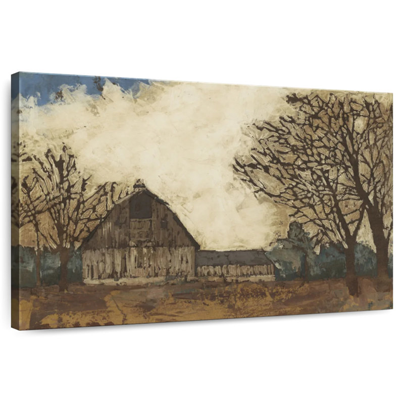 Erstwhile Barn I, 34" H x 51" W