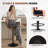 Pet-Friendly Adjustable Height Swivel Bar Stool with Back, Scratch-Resistant Tech Fabric, Footrest and Black Metal Base – Durable Bar Chair for Kitchen Island, Dining Bar, Cat & Dog Owners-370127096-370127099