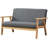 Jadiyah Upholstered 44.4'' Loveseat