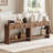 47.3" Wood Console Table With 2 Drawers, Sofa Table For Hallway, Entryway, Living Room-126866693-104320157