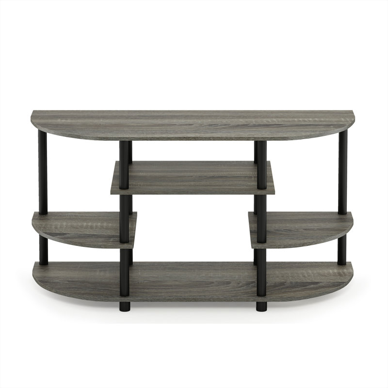 Aleksei TV Stand for TVs up to 48", French Oak Gray/Black