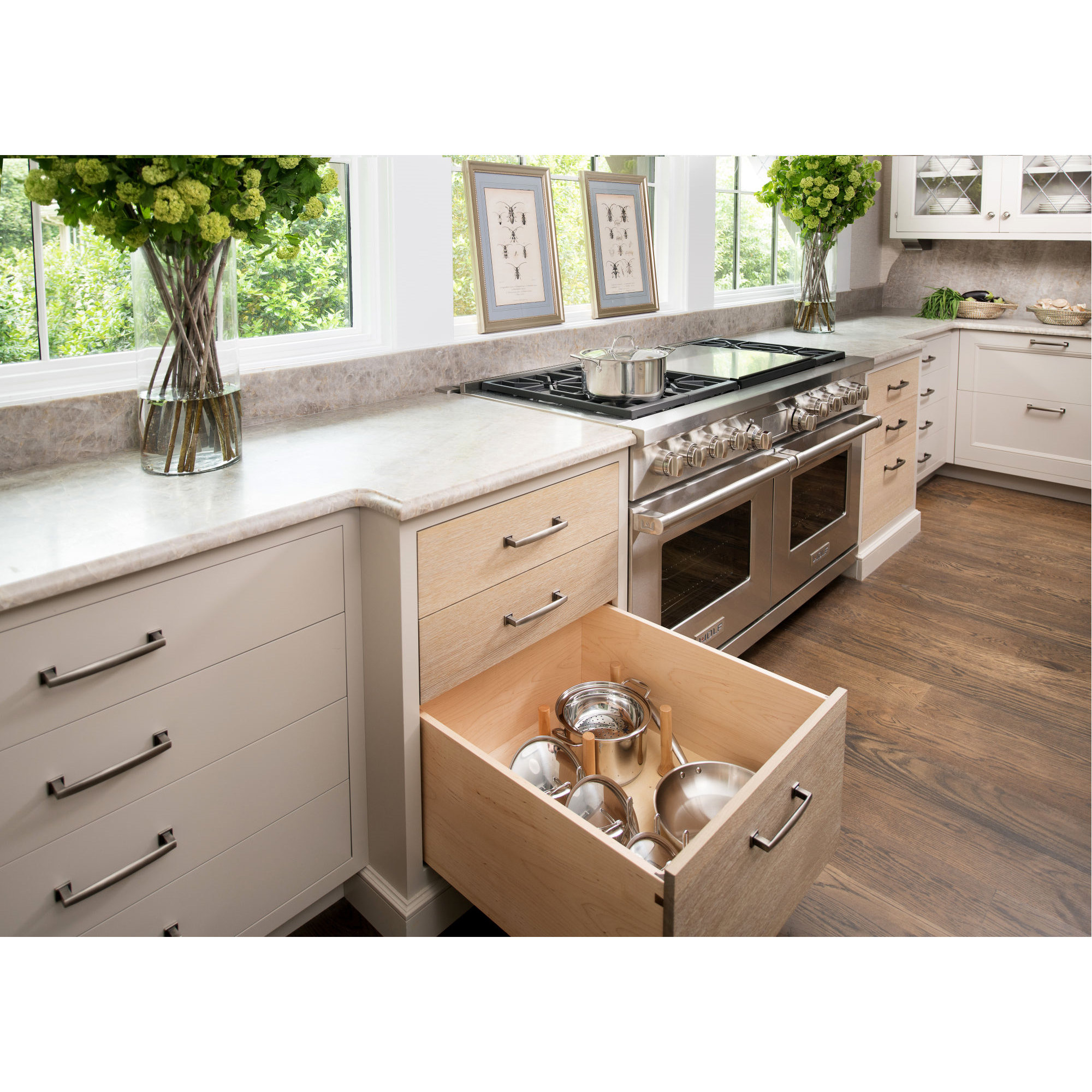 Drawer Organizer Pegboard for Pots and Pans
