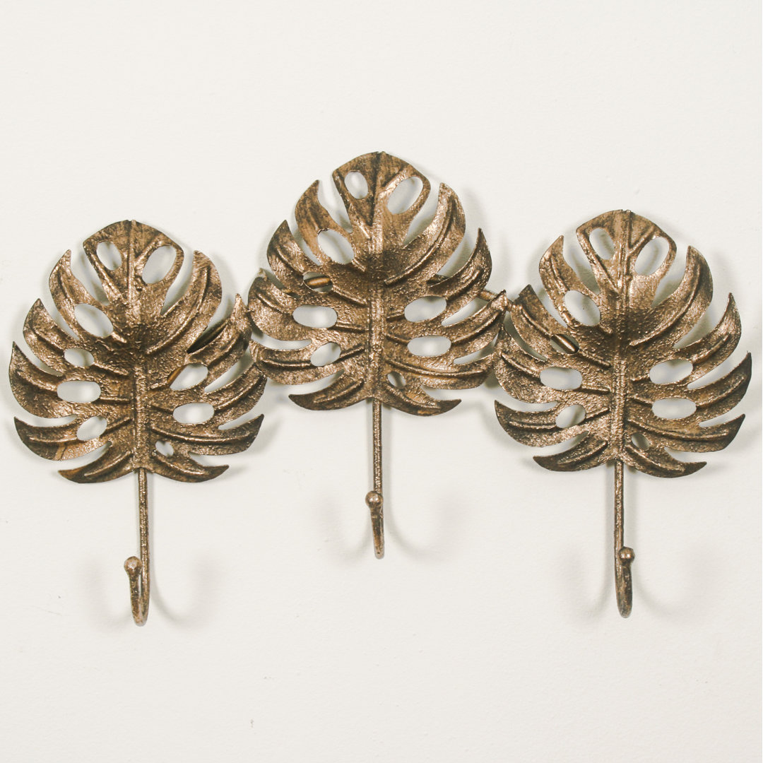 Ingiburgh Iron Wall 3 - Hook Wall Mounted Coat Rack