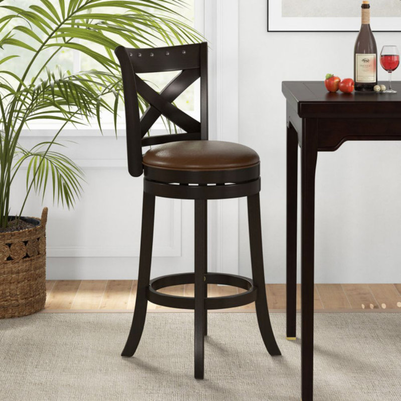 Tabouret de bar pivotant 31 po Brunetto, Bar Stool (31" Seat Height)
