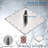 Rain Adjustable Shower Head 2.5 GPM GPM with Self-Cleaning