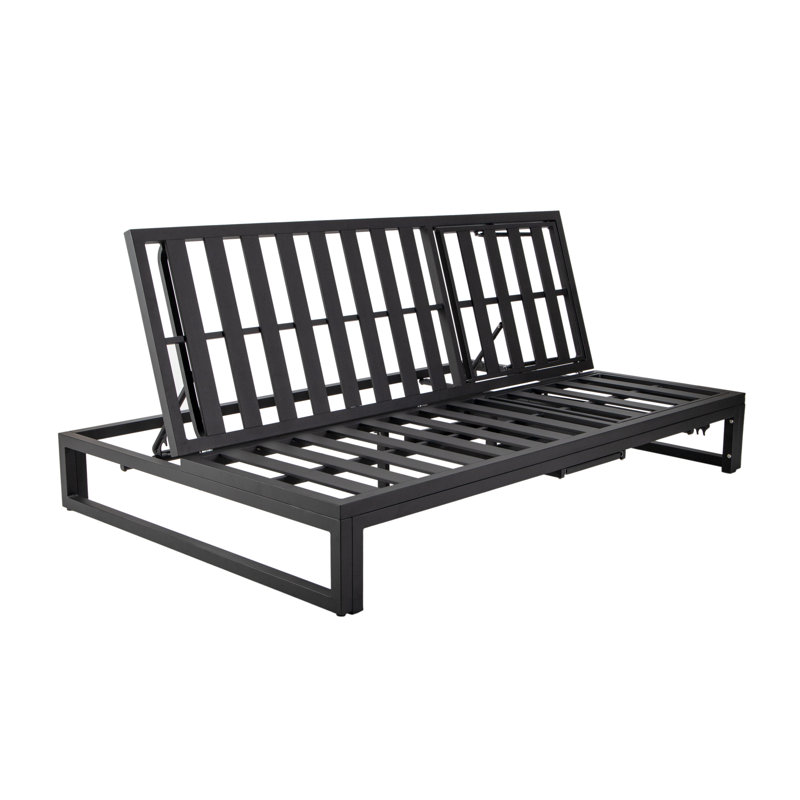 Canapé-lit d'extérieur convertible 82,68 po Chelsea, Bleu, Noir, noir, noir, noir