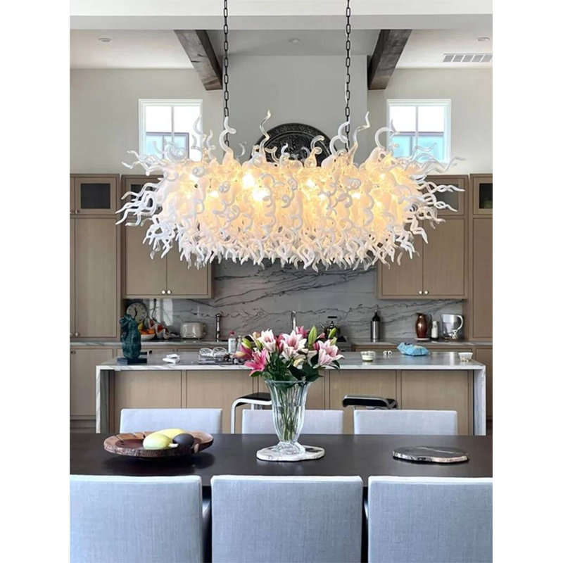 Artemis Blown Glass Chandelier Lighting