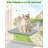 Foldable Cat Window Perch With 4 Larger Suction Cups, Cordless Window Bed With Reversible Cover For Cats Inside-1016358144