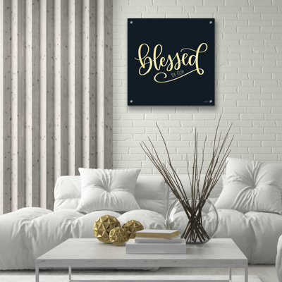 "Blessed by God" par imperfect Dust - Art textuel sans cadre