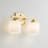 2-Light Bathroom Vanity Light Fixture with Opal Glass Shades-1862985045-1861011975