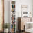 Narrow Design Storage,8-layer Thin High Bookcase With Open Adjustable Shelves,cube Display Rack-328062468