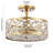 Markey Semi Flush Mount