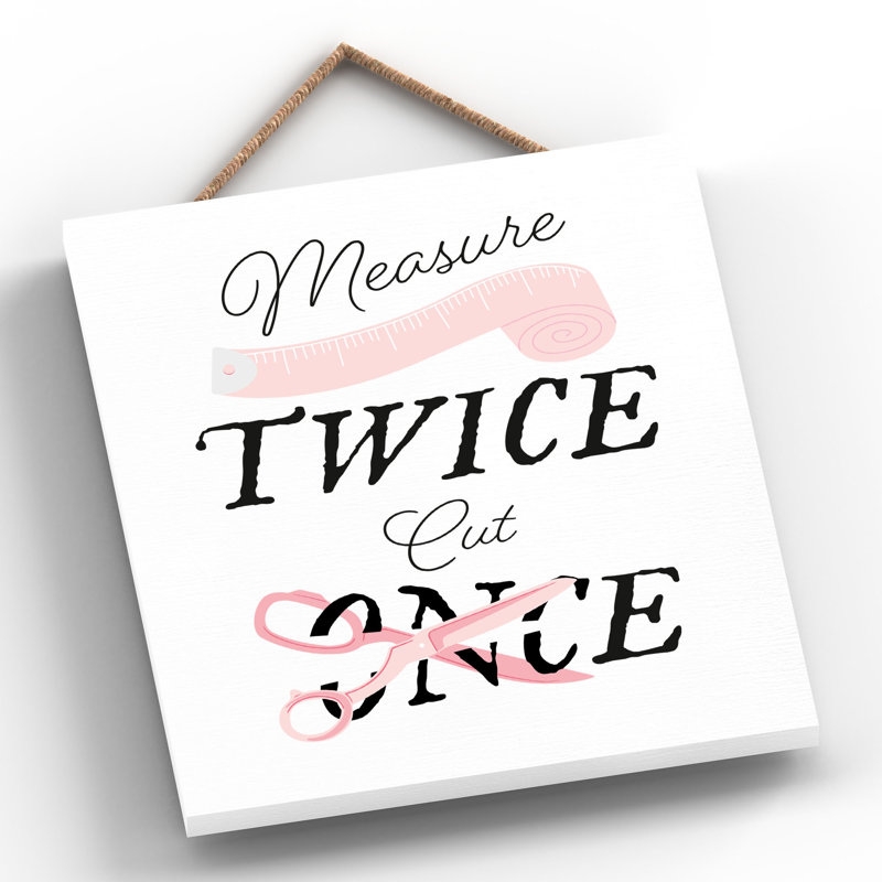 Hutcheson Wood Text & Numbers Wall Decor
