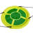 Fabric Saucer Swing with Chains and Hooks-49016880