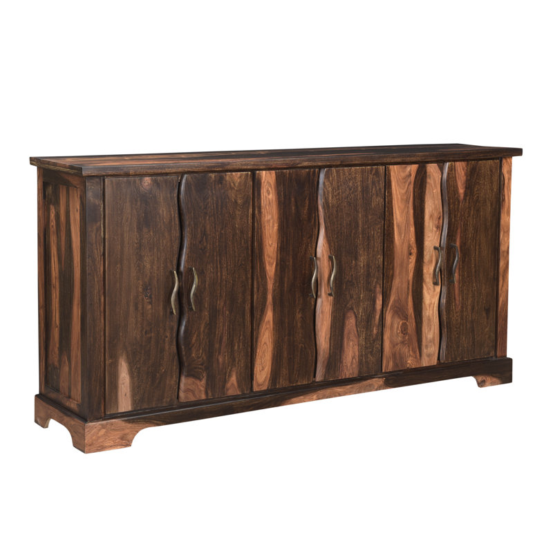 Chaliyah 72'' Solid Wood Sideboard, Walnut 