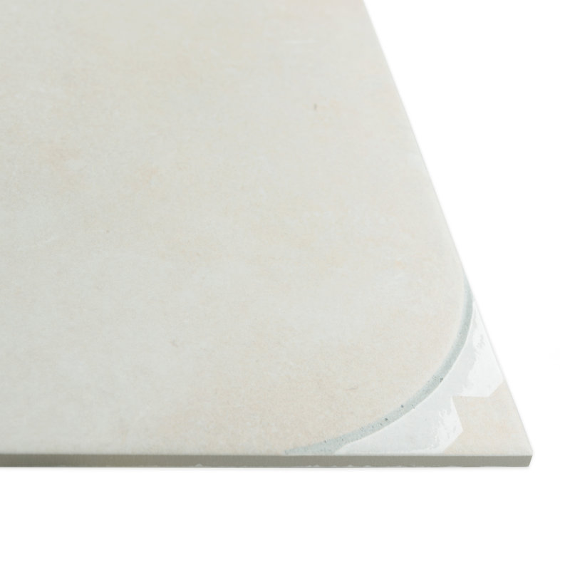 Tetuan 17" x 17" Porcelain Moroccan Wall & Floor Tile, Beige