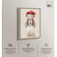 «Little Parisian Teddy Bear», reproduction sur toile encadrée par Art Remedy, cadre blond, 16 x 24-93264844-93264855