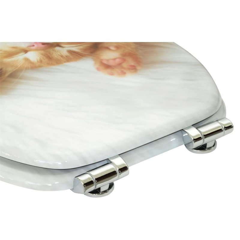Round Toilet Seat and Lid