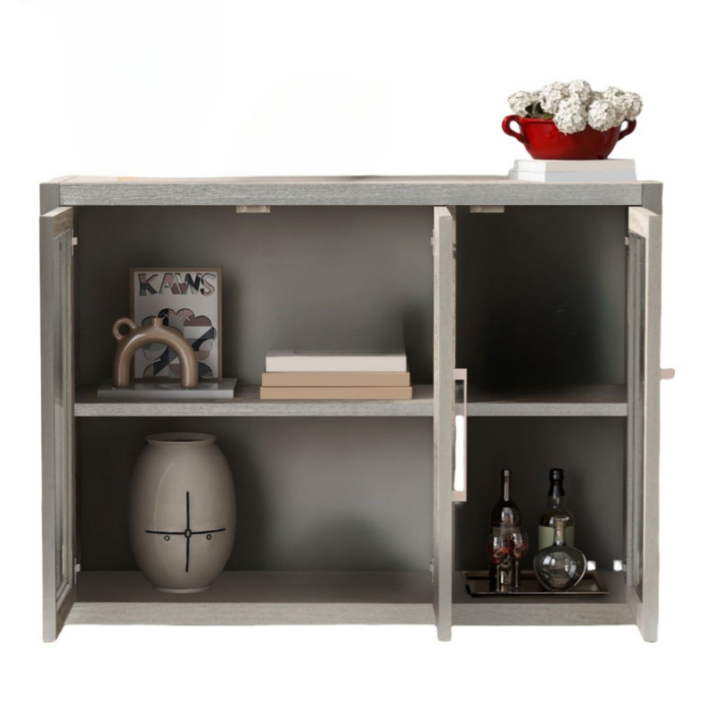 Anacortes Accent Chest, Champagne, 35.40" H x 35.40" W x 15.70" D