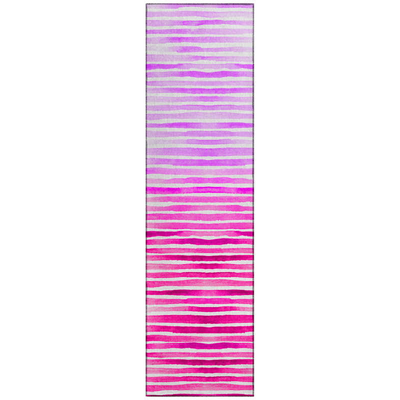 Titouan Washable Ombre Indoor / Outdoor Rug, Runner 2'3" x 7'6"