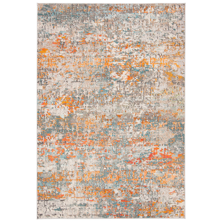 Tapis performance à motif abstrait Madison