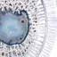 Ensemble de 3 disques texturés surdimensionnés, décoration murale avec centres de table en agate