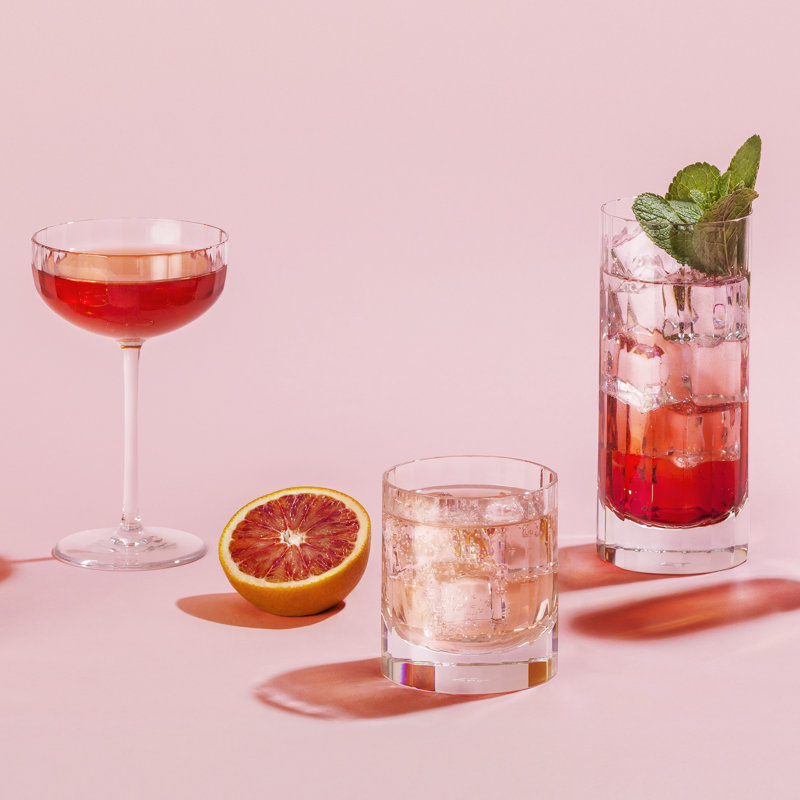 Fluted Handmade Crystal Coupe, 5.1