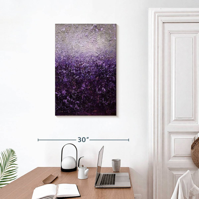 Brume mauve Avery Hazy I, H 30 po x l 20 po