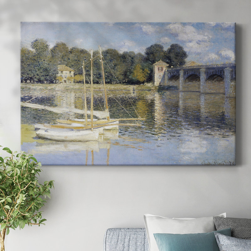 Monet - Toile tendue avec châssis, H 32 po x l 48 po