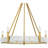 Krenek 5-Light Brushed Gold Chandelier