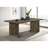 Rectangular Double V-Leg Dining Table