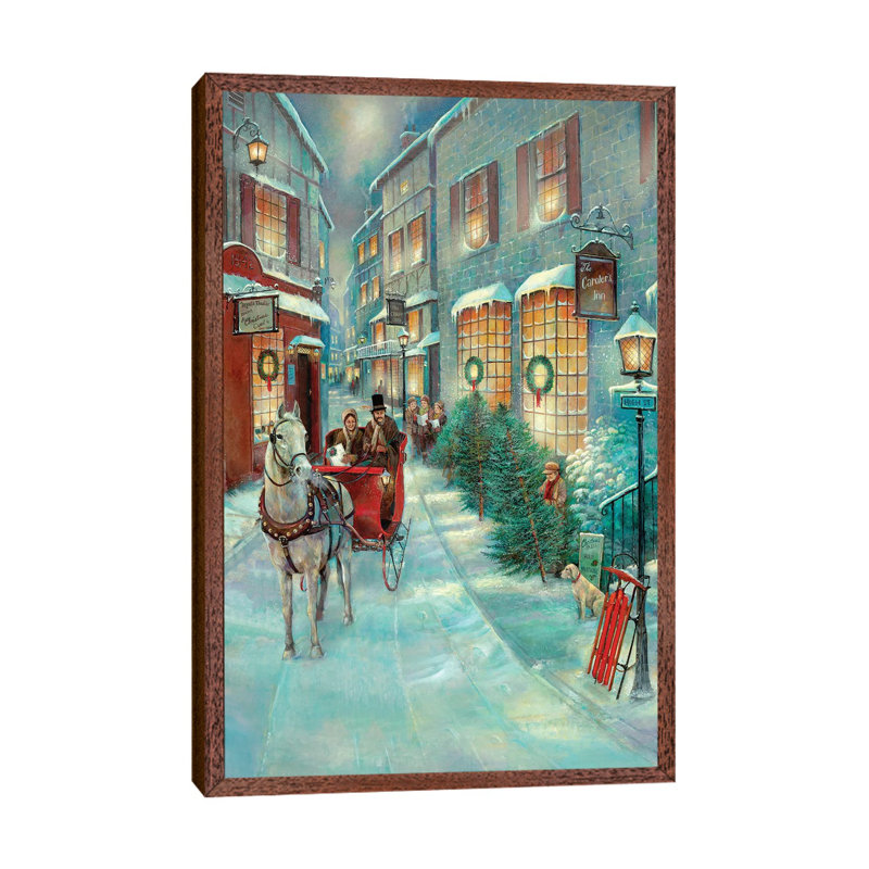 Christmas Memories by Ruane Manning - Gallery-Wrapped Canvas Giclée on Canvas, 152.5 cm H x 101.5 cm W, Classic Wood Framed