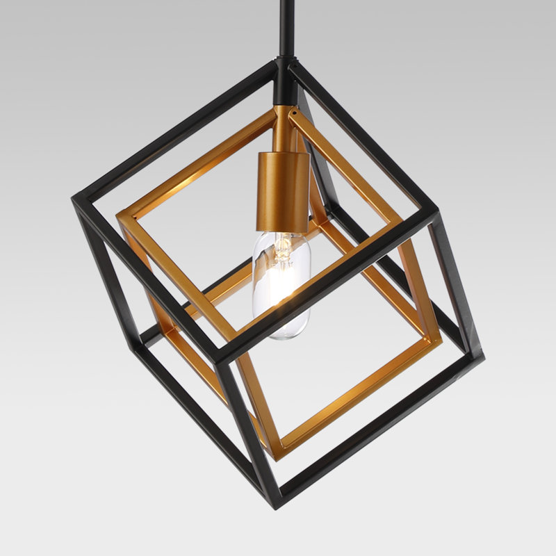 Luminaire suspendu géométrique 1 lumière Braeburn
