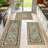Faux Nylon Pile Non-Slip Washable Kitchen Mats (Set of 3)-512392675