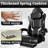 Ergonomic Gaming Chair With Pocket Spring Seat & Footrest, 90°-155° Reclining Computer Chair With Massage Lumbar Support, 350 Lbs Capacity, Adjustable Headrest & Linked Armrests-603224147