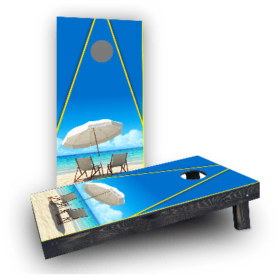 Beach Cornhole Game Set