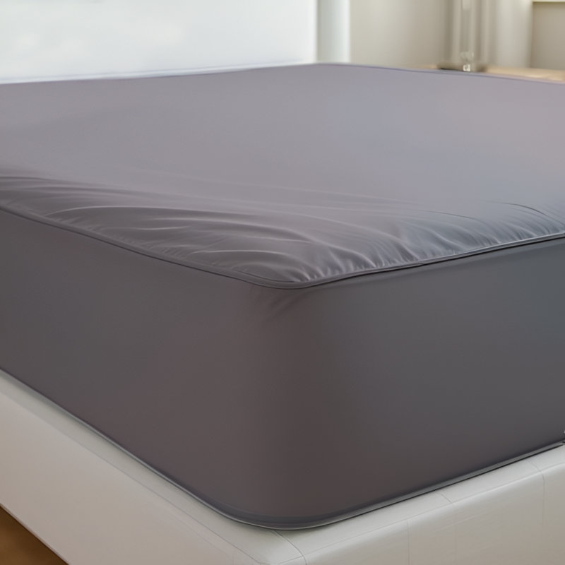 Paul's Microfibre Super Soft Brushed Deep Fitted Bed Sheet, Super King (6'), Grey