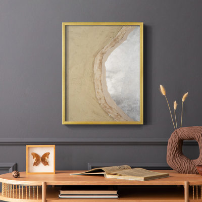 Silver Lake III Framed Print - Solid Wood