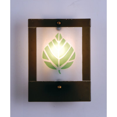 Metro Fusion Flush Mounted Sconce