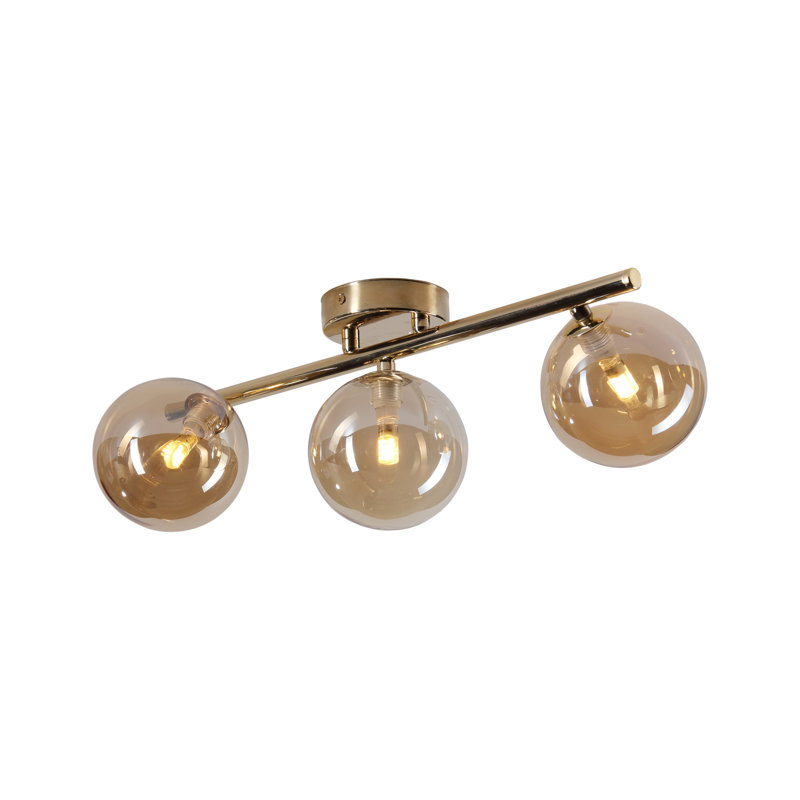 Olen Glass Flush Mount
