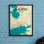 Galway City Map - No Frame Print-2108987039