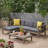 L Shape Sofa Set, Sectional Seating Group-1973841773