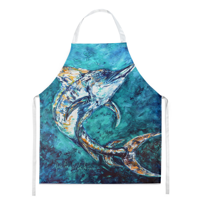 No Pattern Bib Apron