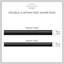 Ensemble de tringle à rideaux double et faîteau Exclusive Home-57455153-60871407