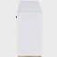 Armoire de rangement blanche à 2 portes Yesler